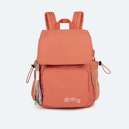 DEEP RECYCLED BACKPACK C/CORAL