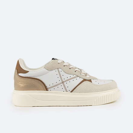 Scarpe Munich Rush 05 Unisex-Adulto - Design Moderno Con Pelle Scamosciata E Nylon - Colore Uniforme - 3