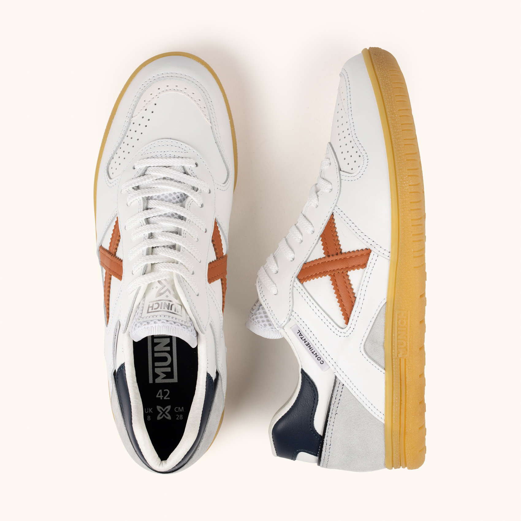 Classic Microfibre Sneakers and EVA Wedge | MUNICH CONTINENTAL