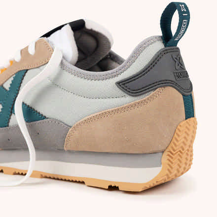 Sneakers Retro Running Marrón y Beige | MUNICH UM 93