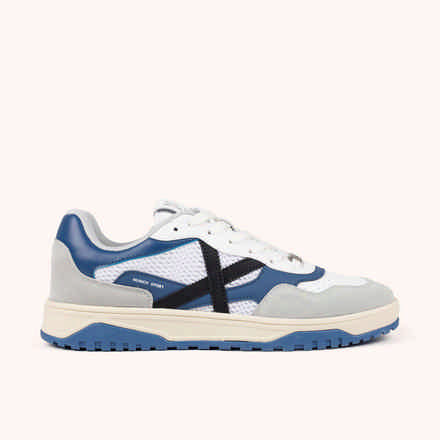 シューズ Munich G-3 Technical Indoor Football Shoes Navy Blue and White | MUNICH G3