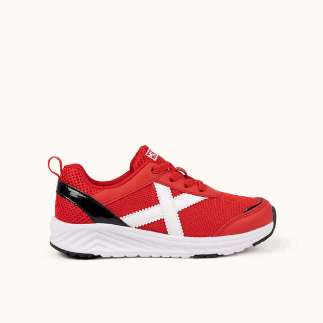 Munich Fun Kid 03 Scarpe Con Lacci Unisex Bambini E Ragazzi | Colore Uniforme | Calzature Sportive E Casual Per Piccoli Atleti - 2