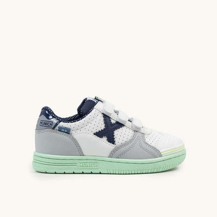 Munich One Kid Vco 1431175 Wit - Schoenen Lage sneakers Kind