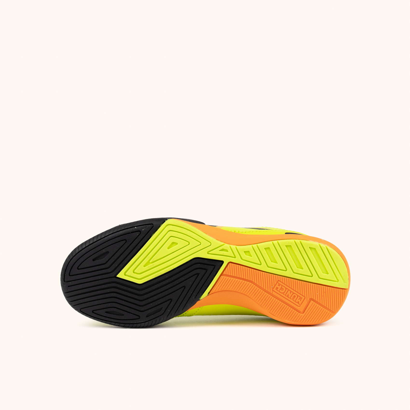 Kids' Indoor Football Sneakers Neon Yellow | MUNICH RONDITO KID 15