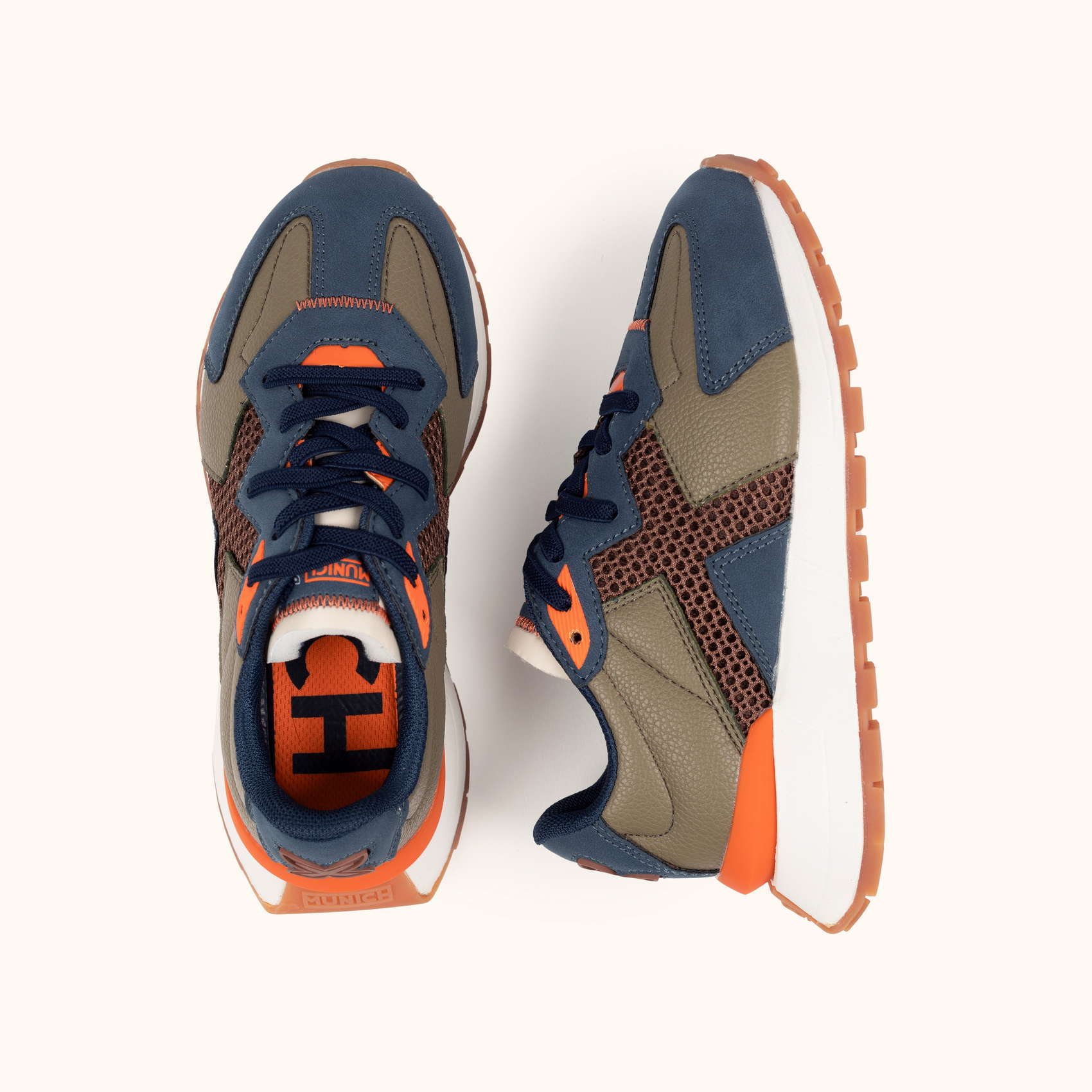 Scarpe Munich Mini Track velcro bambini
