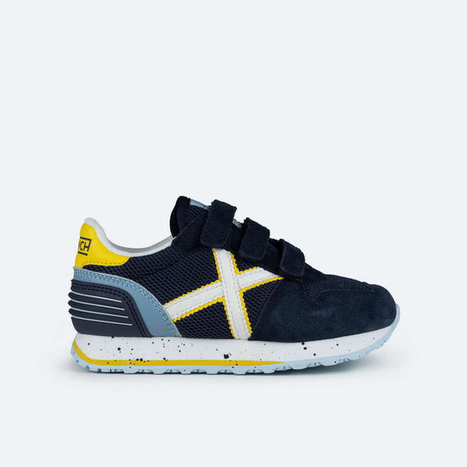 Scarpe da ginnastica Munich MINI NET Blu. Zapatos Obi
