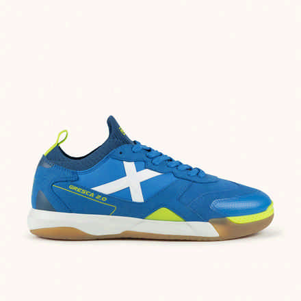 Munich GRESCA シューズ 青 BMZインソール EU39 Indoor football shoes Futuristic Design Blue | MUNICH GRESCA 2.0