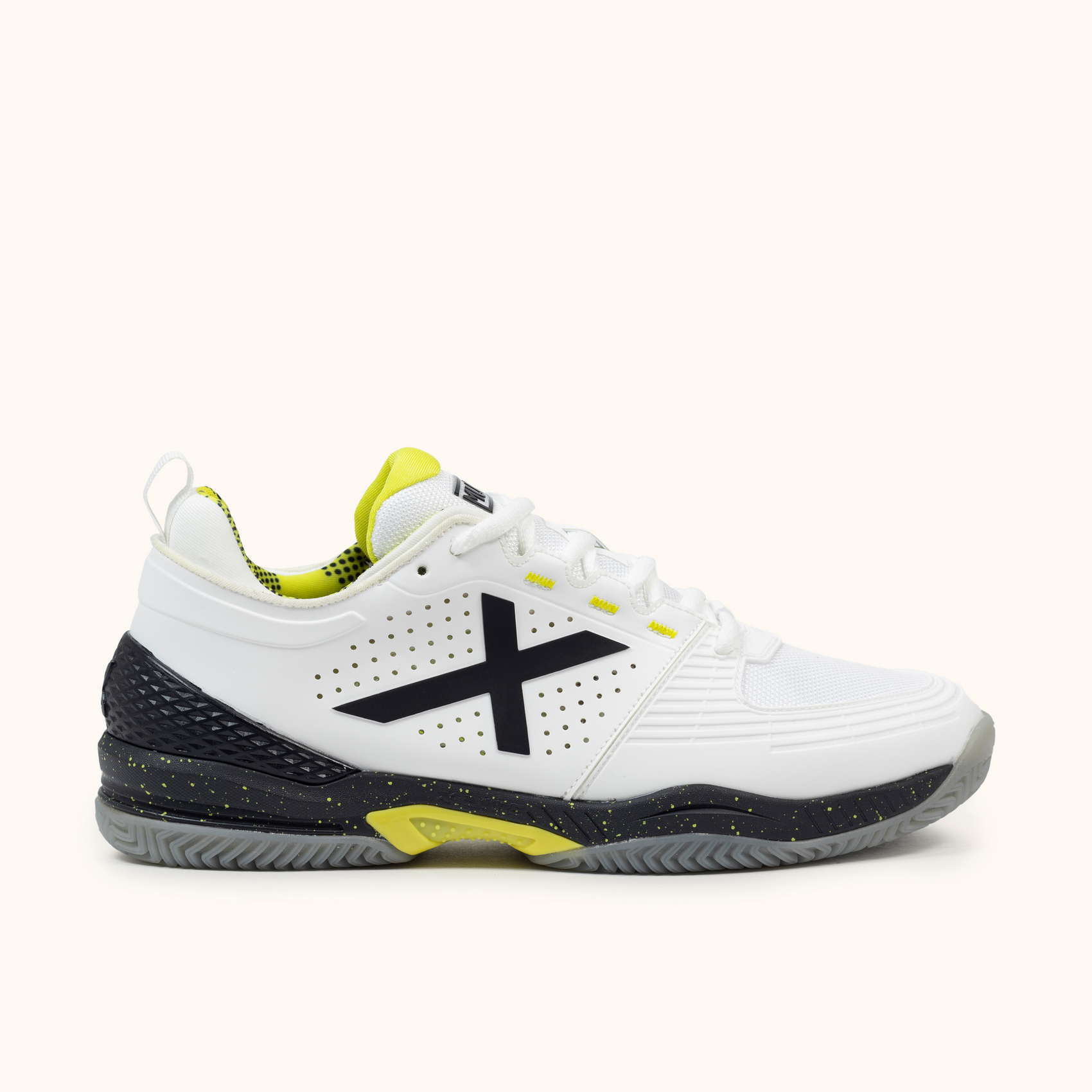 Munich Atomik, sneakers voor volwassenen, uniseks, wit, 45 EU, Wit, 45 EU