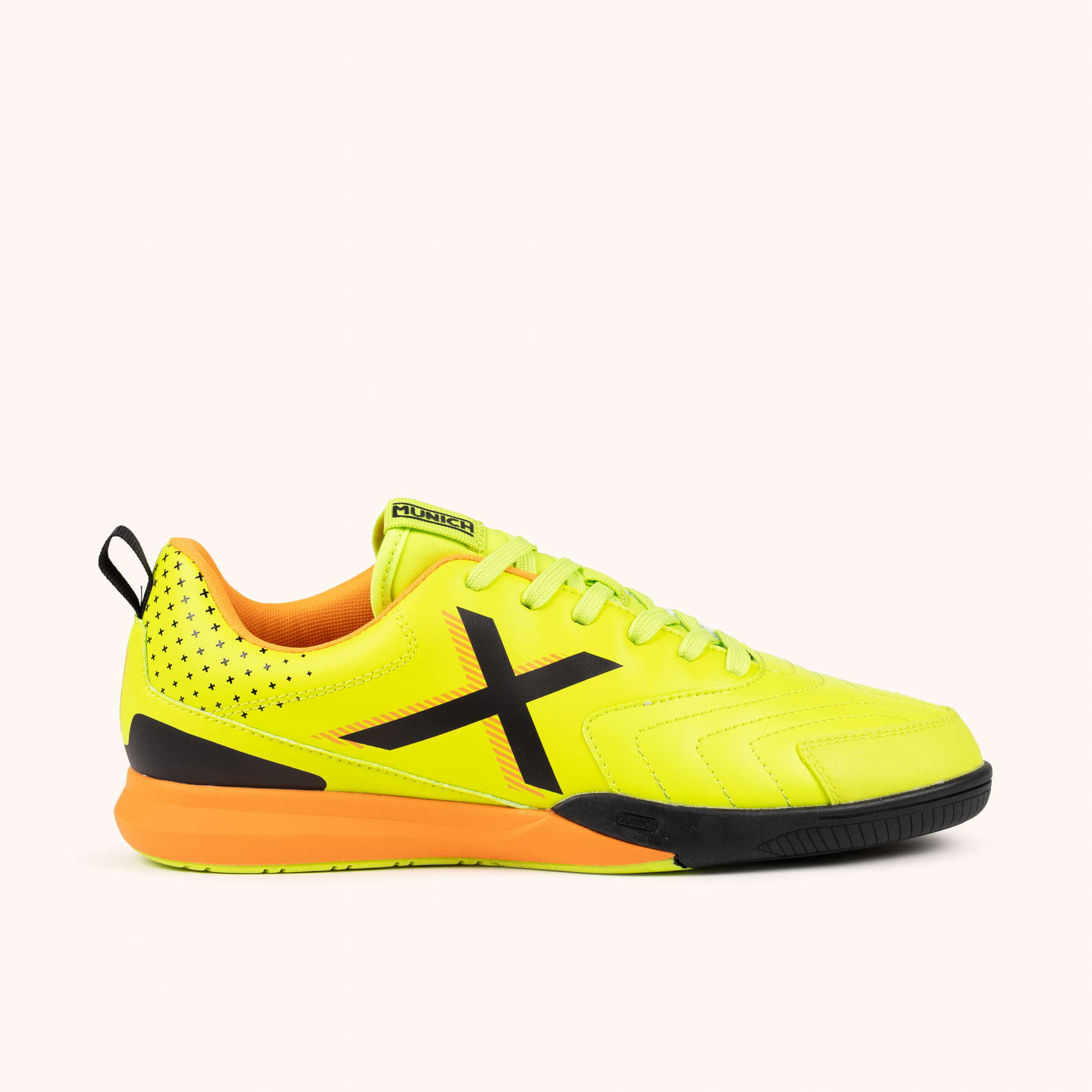 MUNICH フットサルシューズ イエロー 40 Professional indoor football shoes neon yellow | MUNICH RONDITO 15