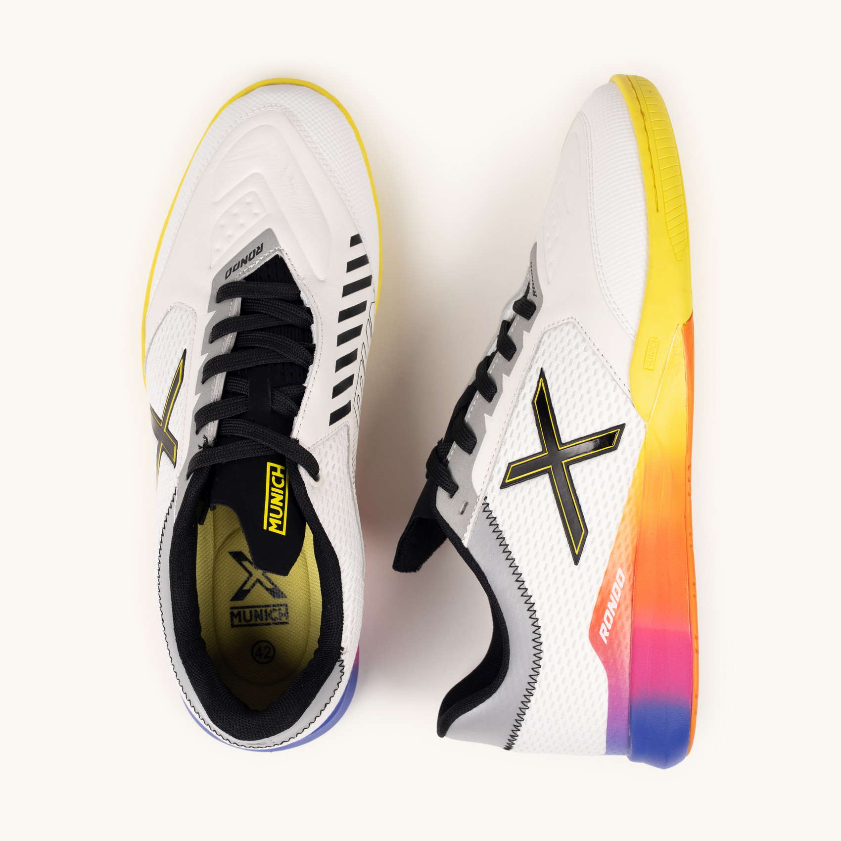 Professional Multicolor Indoor Football Sneakers | MUNICH RONDO 21