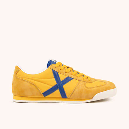 Technical Indoor Football Shoes Navy Blue and White | MUNICH G3