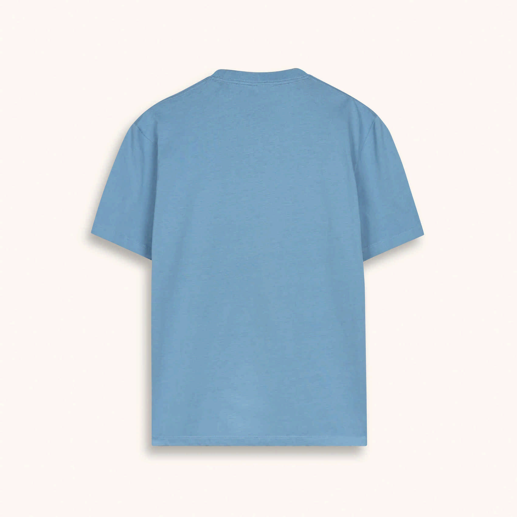 Basic Light Blue Organic Cotton T-Shirt | ESSENTIALS T-SHIRT LIGHT BLUE